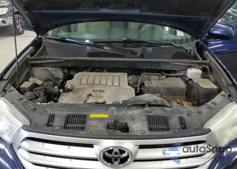 2012 Toyota Highlander Base from USA, damaged, VIN 5TDBK3EH3CS171636